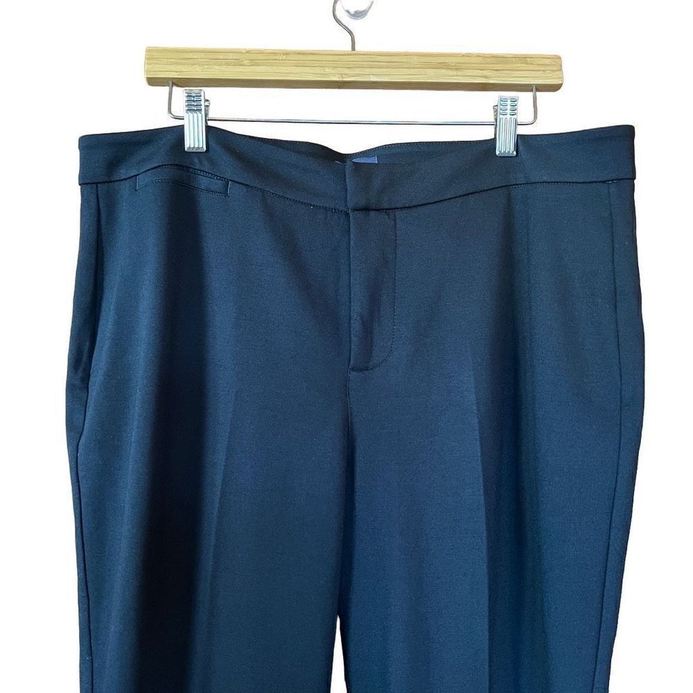 NYDJ Petite Ponte Trouser Black Size 16P - Picture 4 of 12